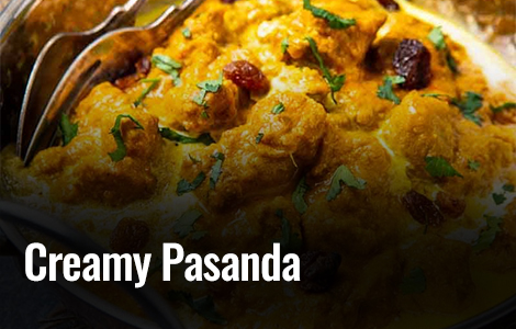  Creamy Pasanda